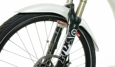 Optibike R series front fender and forks