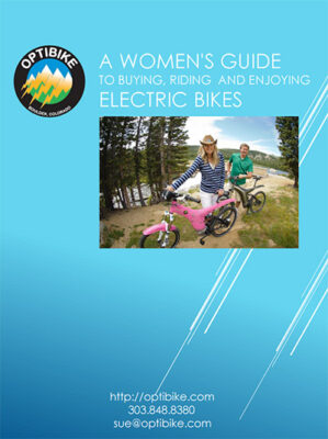 A women's guide to buyding riding and enjoying electric bikes