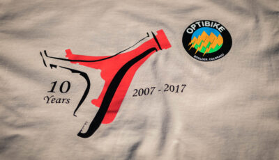 Optibike 10 year anniversary T-Shirt