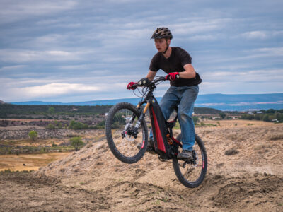 The Optibike R15C has plenty of torque to get you up and over any terrain