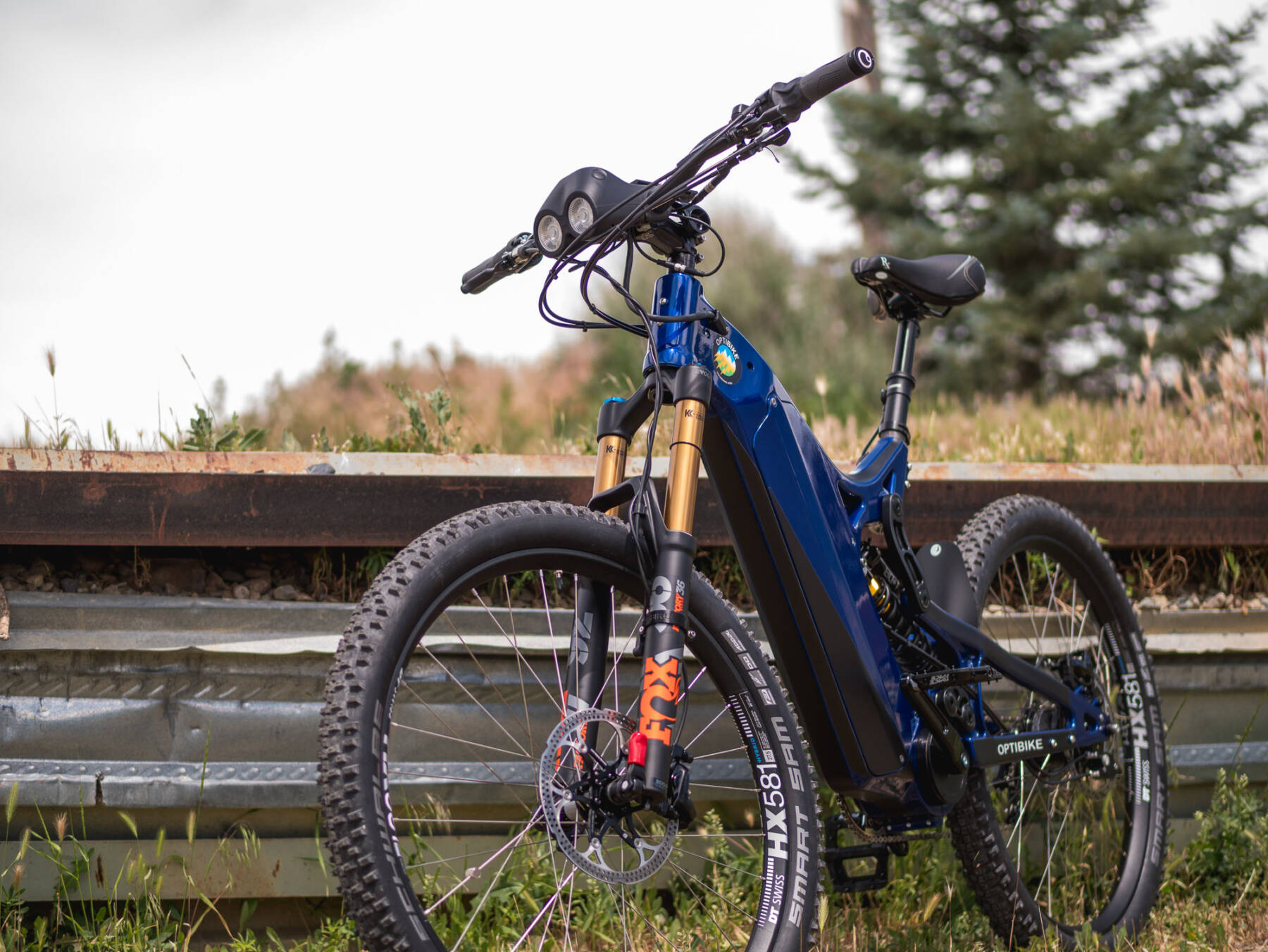 Optibike R15C High Performance eMTB E-Bike with Blue Paint