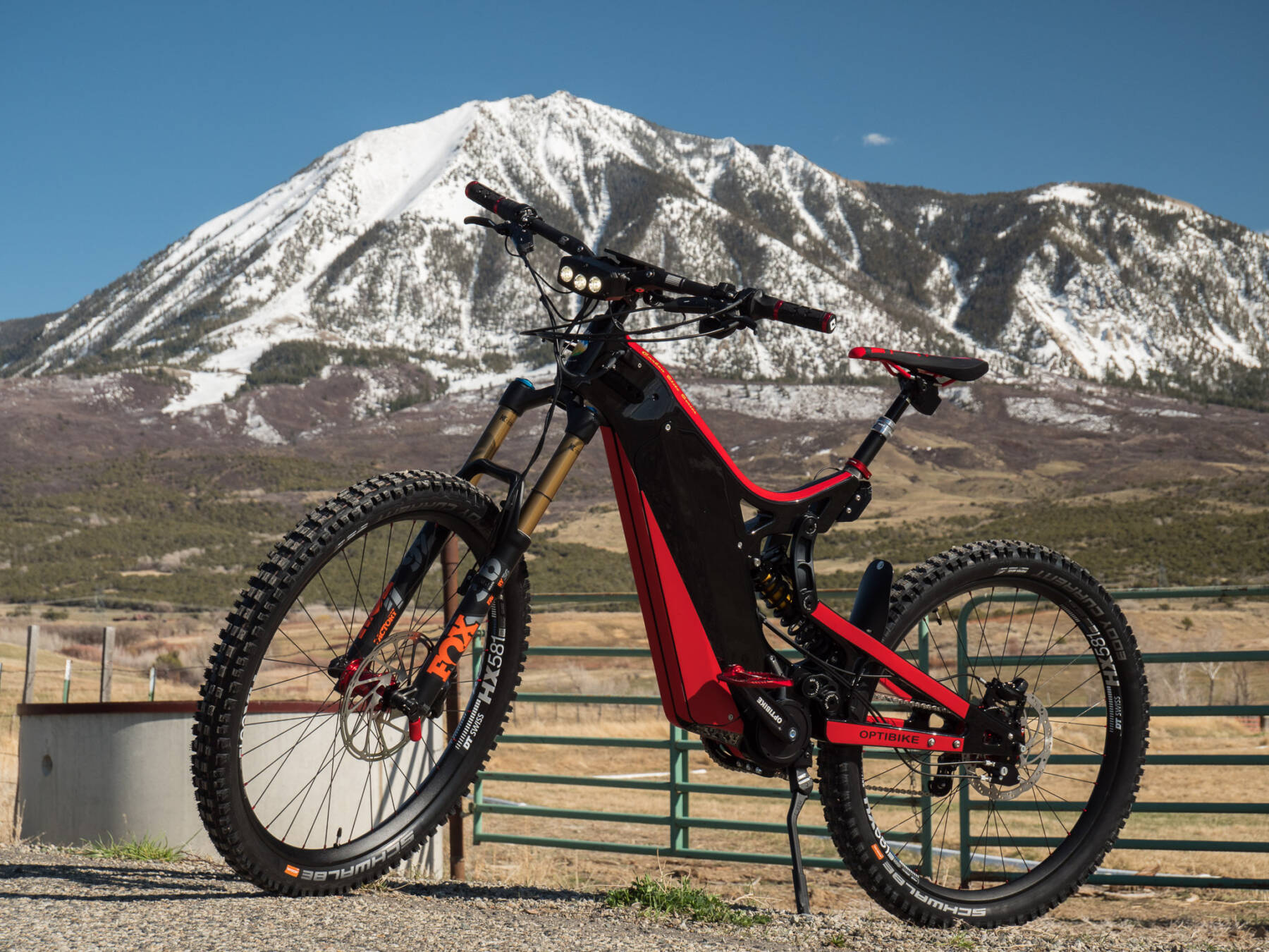 R15C Full Carbon Electric Mountain Bike • Optibike USA Built Electric