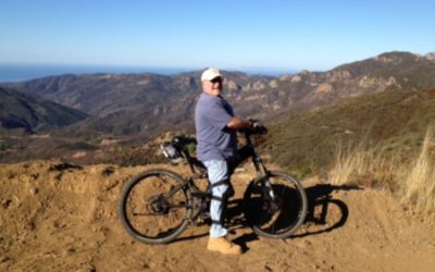 Optibike riding at 80 (Years not MPH)