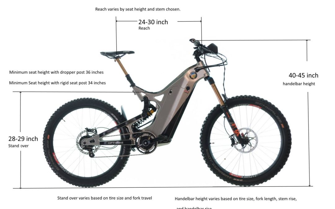 Optibike R15C Electric Bike Fit and Sizing